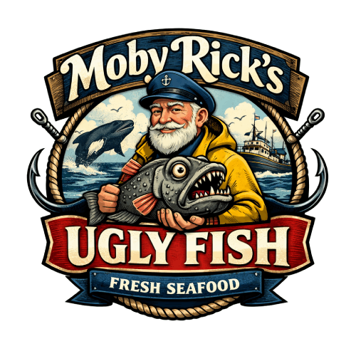 Logo for Moby Rick's Ugly Fish-500p